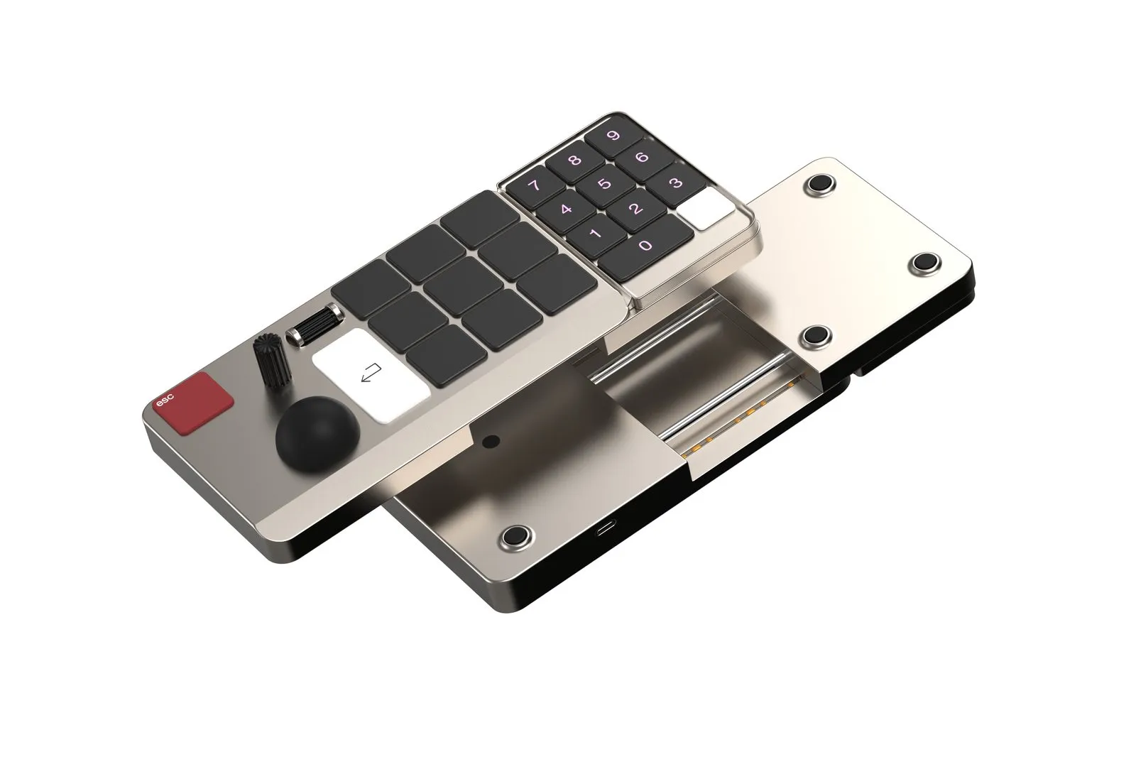 Clavier, version repliée
